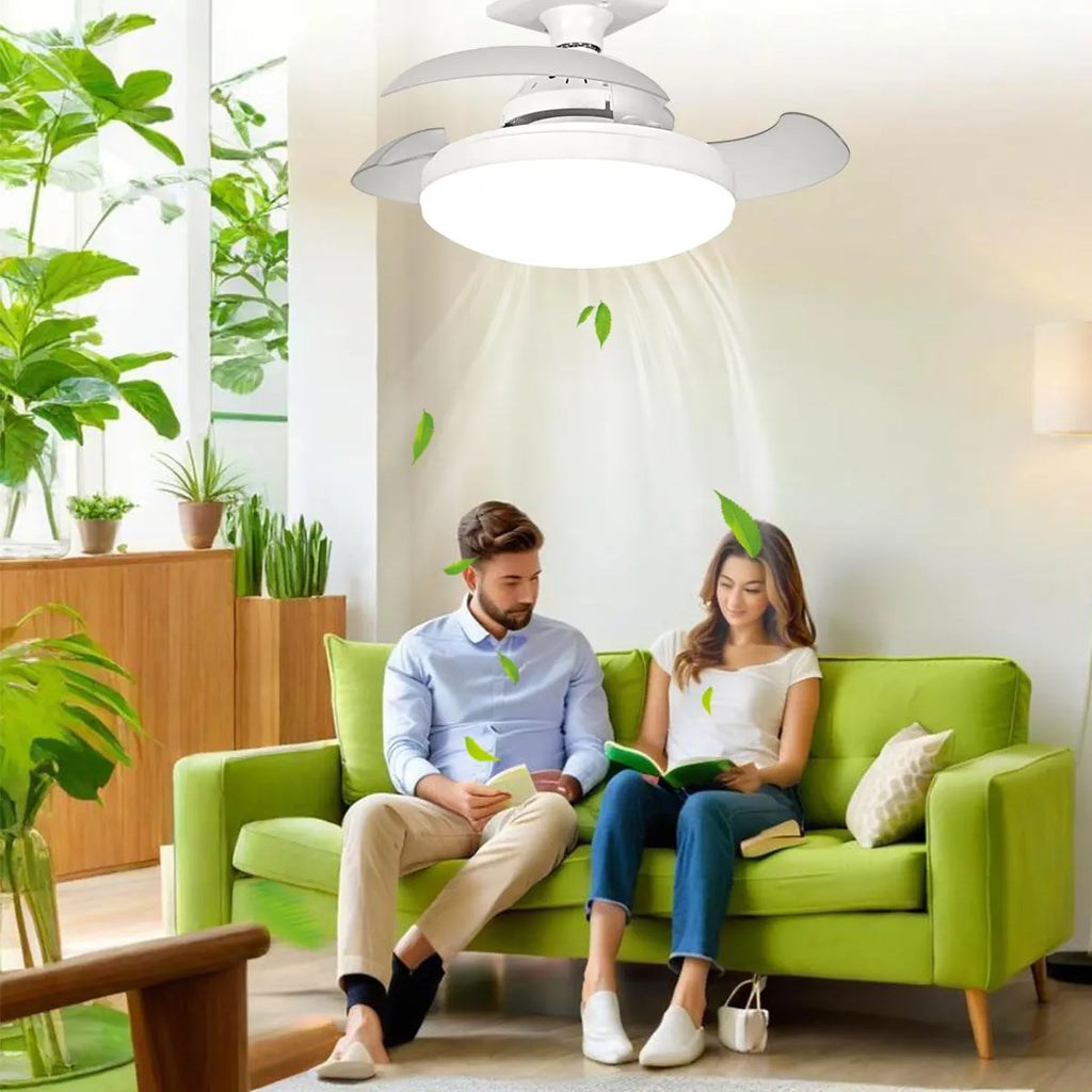 Smart 2-in-1 Screw-In Fan Light