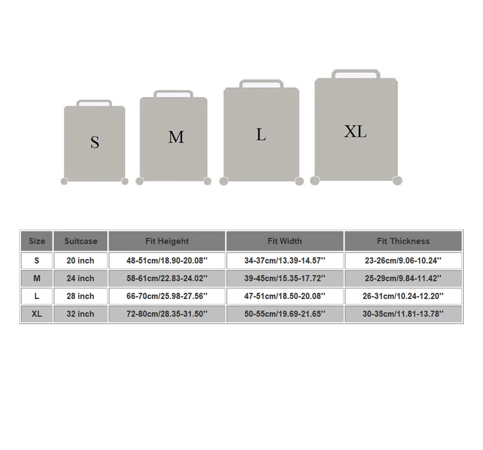 Premium Second Skin Luggage Protector
