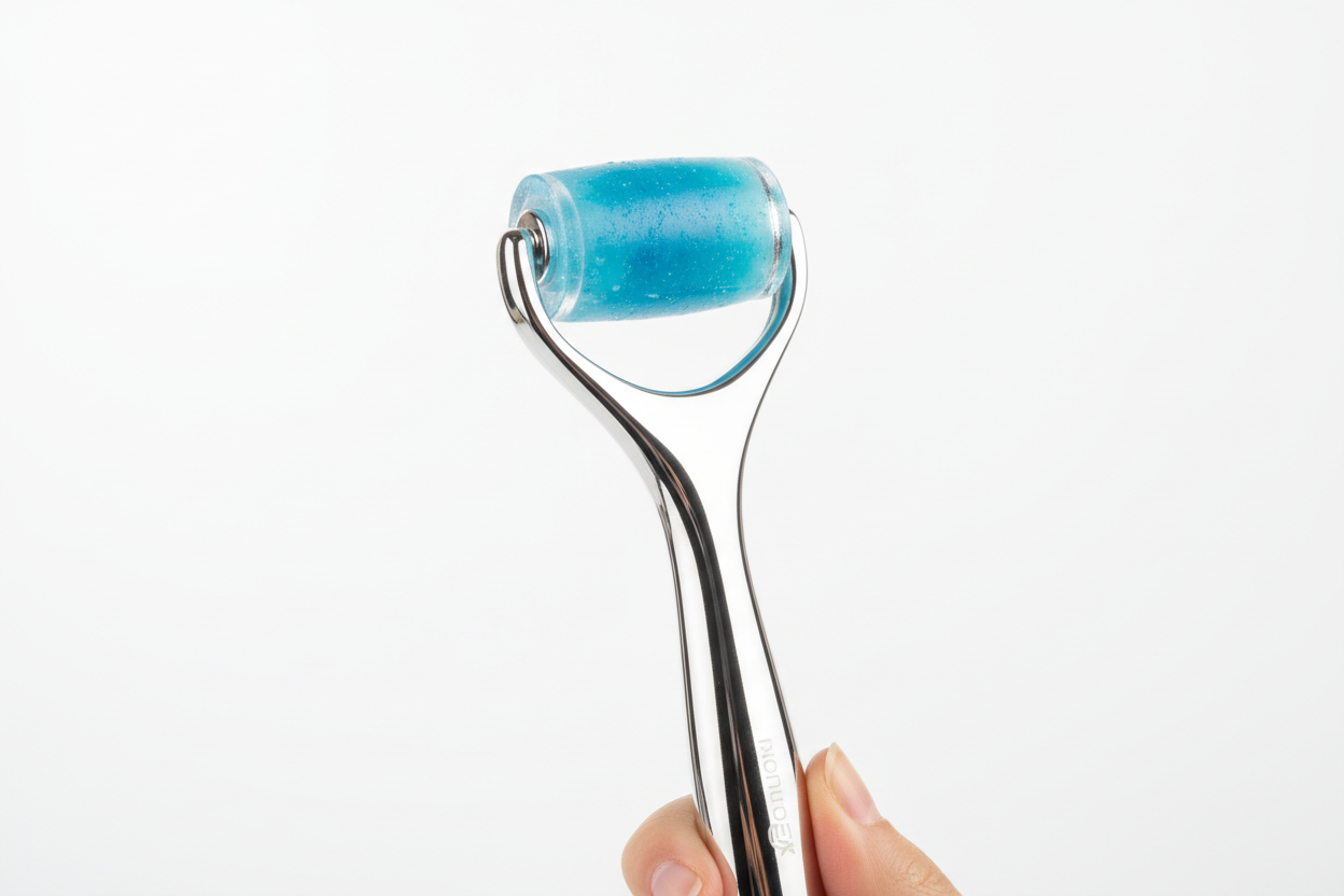 Ice Roller Ansigtsmassager – Køling & Puffinessreduktion