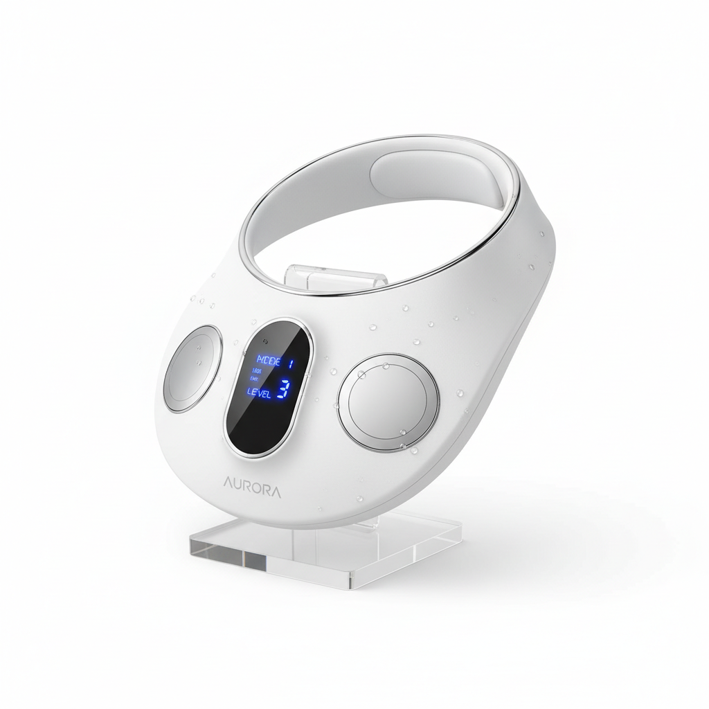 EMS Nakke & Skulder Massager – Smertelindring & Afslapning