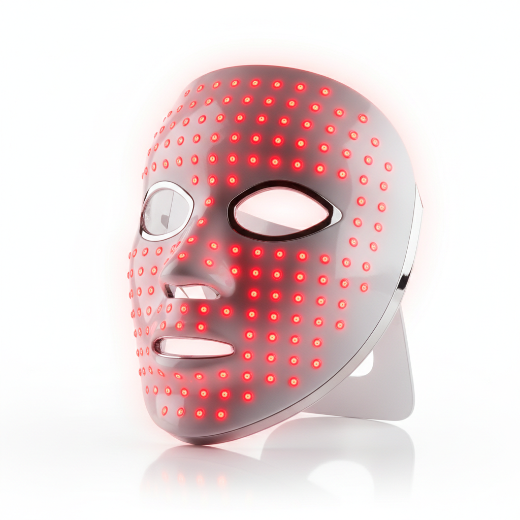 LED Rødlys Ansigtsmaske – Anti-age & Hudforyngelse
